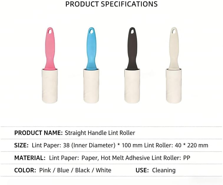 Lint Roller for Pet Hair, 3 Pack Sticky Rollers - Image 5