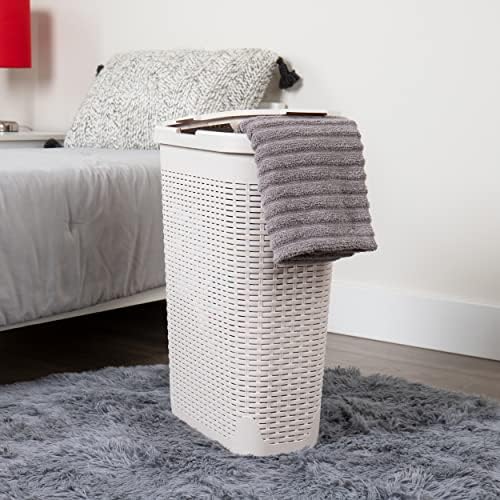 Mind Reader 40L Slim Laundry Hamper - Image 2