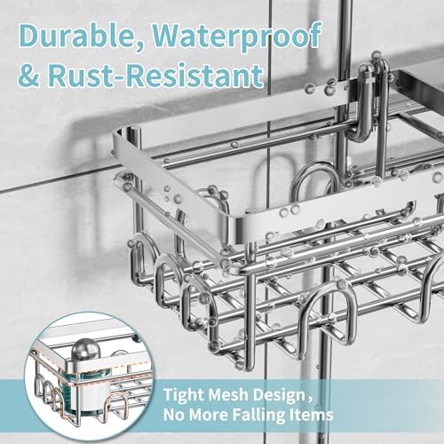 KEGII Hanging Shower Caddy for Handheld Showerheads - Image 6