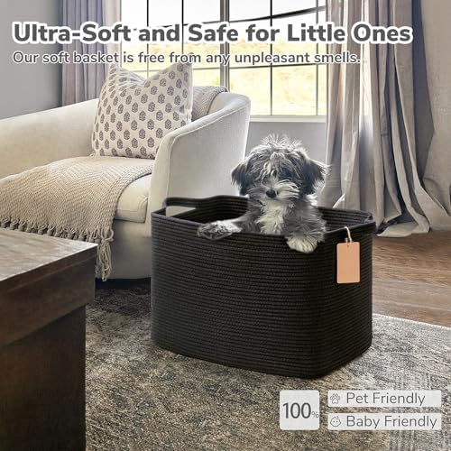 Goodpick 50L Large Woven Rope Storage Basket - Image 5