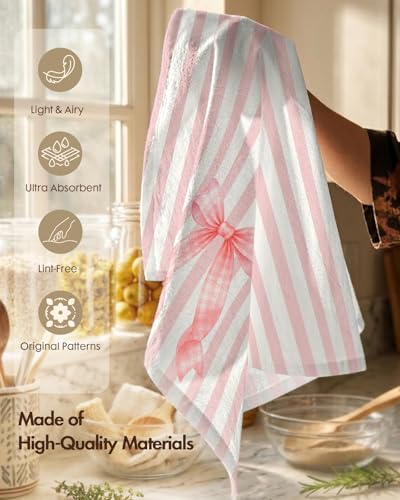 Miss Adola 2 Pack 150GSM Flour Sack Kitchen Towels - Image 3