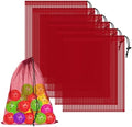 6 Pack Mesh Drawstring Bags by COIDEA