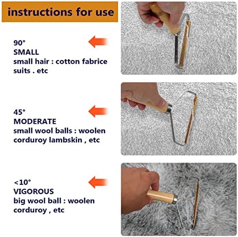 0JJ Portable Lint Remover, Clothes Fuzz Shaver - Image 4
