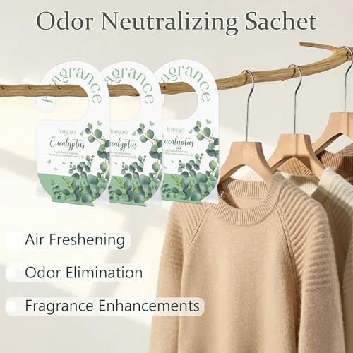14 PCS Eucalyptus Sachets Bags for Drawers and Closets, Long Lasting Scented - Image 5