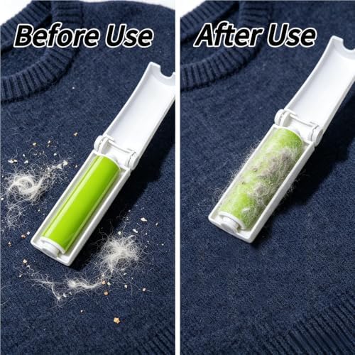 Mini Reusable Lint Roller 8 Pack, Washable Sticky Lint Roller Portable Travel - Image 6