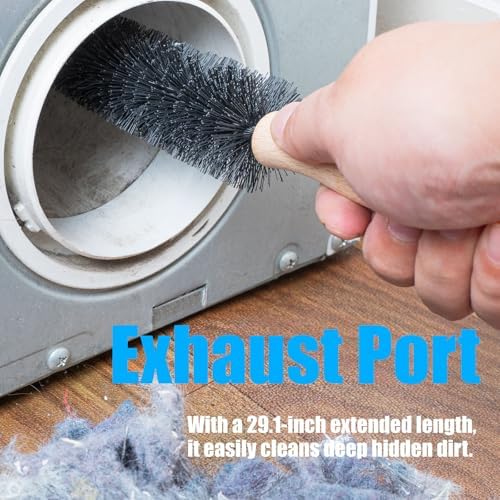 Washing Machine Cleaning Brush, Dryer Vent Cleaner Kit, Crevice Brush - Image 3