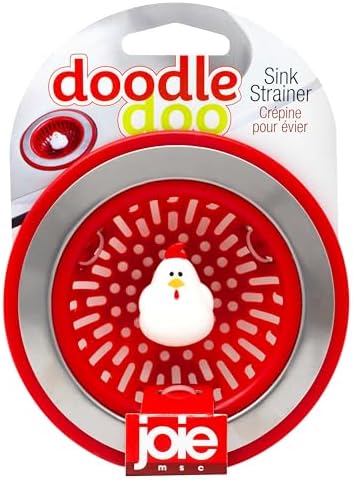 Joie Doodle Doo Kitchen Sink Strainer Basket, Fits All Standard Sinks, by TheJoie