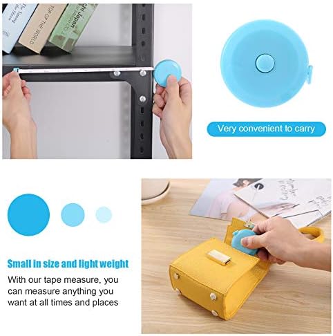 Tape Measure Retractable, Fabric Measuring Tape, 60 Inch Small Sewing Tailor - Image 6