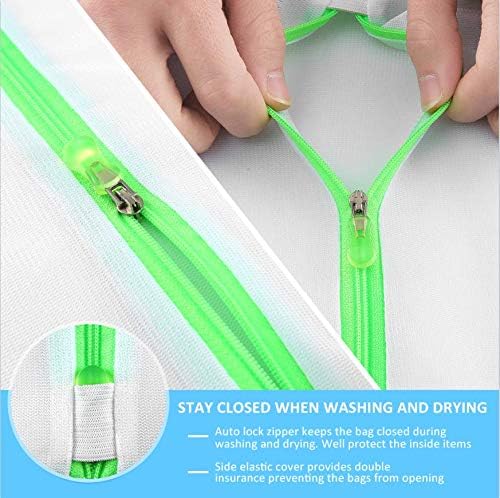 GOGOODA Mesh Laundry Bags for Delicates Durable Protective Wash Bags - Image 3