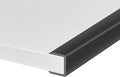 Rubber Edge Trim, Self-Adhesive Flexible Edge Protector for Plywood, Cabinet and Drawer, 3/4" Peel and Stick U Shaped Edge Banding for Wood, EPDM Material, Fit 0.75"(19mm), Length 10Ft