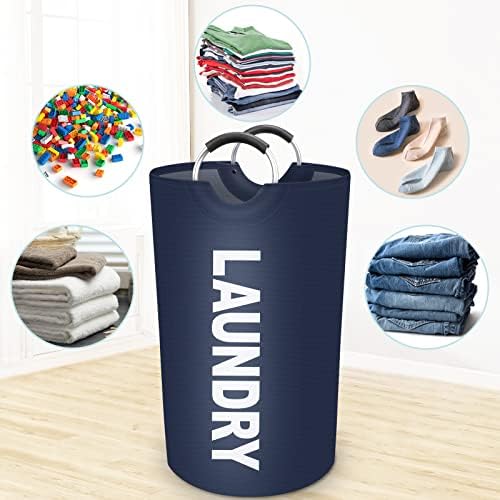 90L Large Laundry Basket, Dirty Clothes Waterproof Laundry Hamper - Image 5