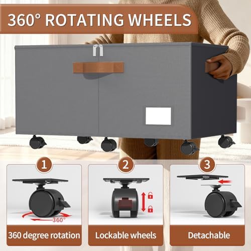 Foyego 2 Pack Shoe Organizer for Closet, Shoe Storage - Image 4