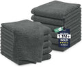 DAN RIVER 12 Pack Cotton Wash Cloths Set by DanRiver