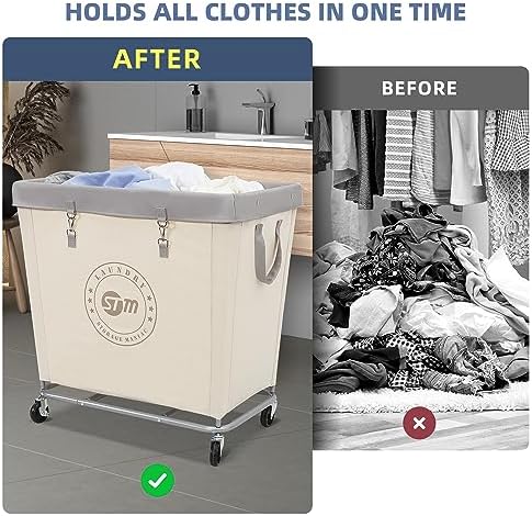 STORAGE MANIAC Commercial Laundry Hamper - Image 3