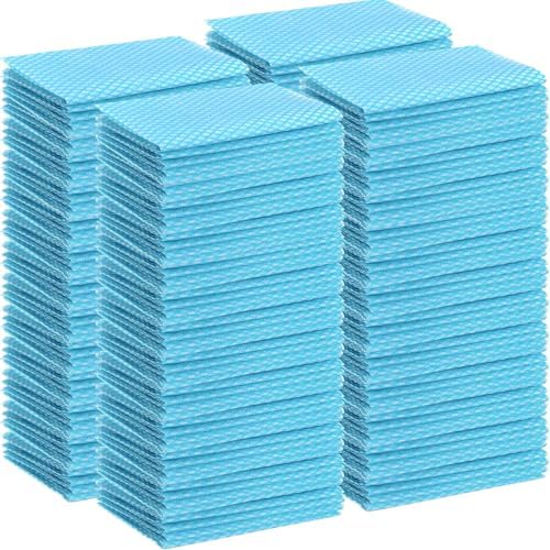 Tioncy 400 Pcs Disposable Cleaning Cloths Reusable Handy Wipes by Tioncy