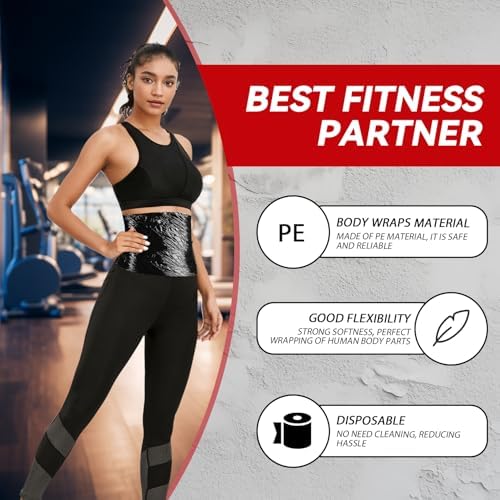 4 Rolls 60 Meters Plastic Osmotic Body Wrap Film, Body Wraps Weight Loss - Image 3