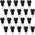NQEUEPN 20Pcs Curtain Track Glider Rollers by NQEUEPN