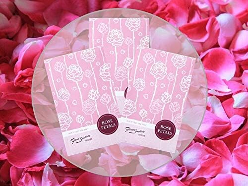 Rose Petals Scented Sachets Pack of 3, Spring and Summer - Image 4