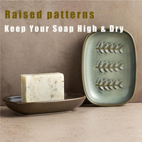 Miamolo Bar Soap Holder for Shower, Soap Dish for Bathroom, No Mushy Soap - Image 4