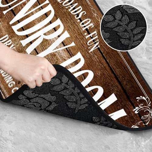 Laundry Room Long Mat Area Rug Non-Slip Floor Mat Waterproof Farmhouse Carpet - Image 7