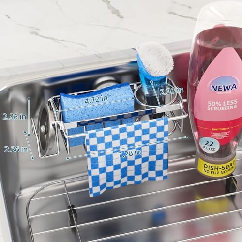 TAILI 4-in-1 Sink Caddy for Kitchen Sink - Image 3
