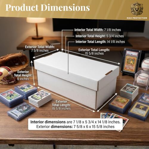 Max Protection Graded Card Storage Box - Image 3