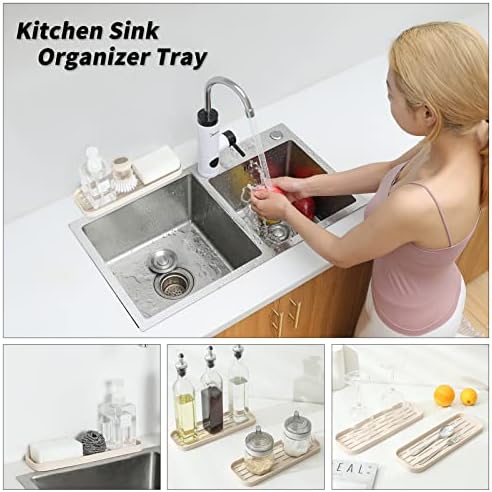 MicoYang Silicone Kitchen Sink Organizer Tray - Image 3