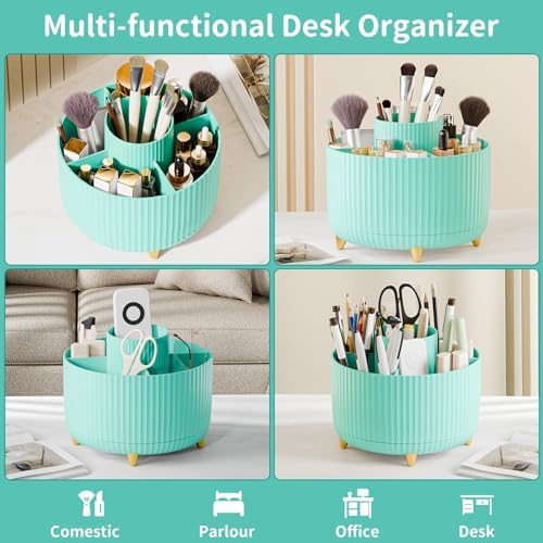 fanado 360° Rotate Makeup Brush Holder Organizer, Makeup Organizers Countertop - Image 3
