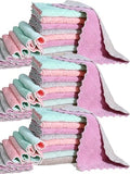 32 Pack Cleaning Cloth Kitchen Cloth, Dish Towels Super Absorbent Coral Velvet by MISSJOJIAY