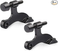 HOMOTEK 2 Pack Hinge Pin Black Door Stopper, Adjustable Deluxe Heavy Duty Door by HOMOTEK