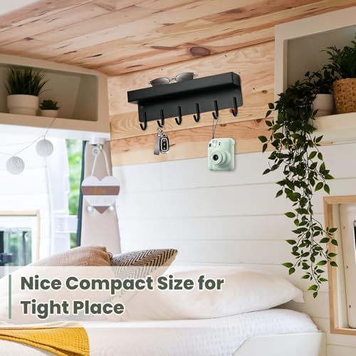 Magnetic Key Holder Wall Mount, Small Key Rack - Image 6