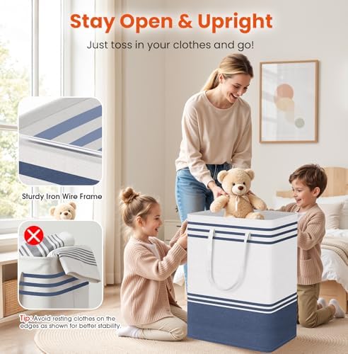 TranquilRelax 3-Pack Laundry Basket, Laundry Hamper - Image 4