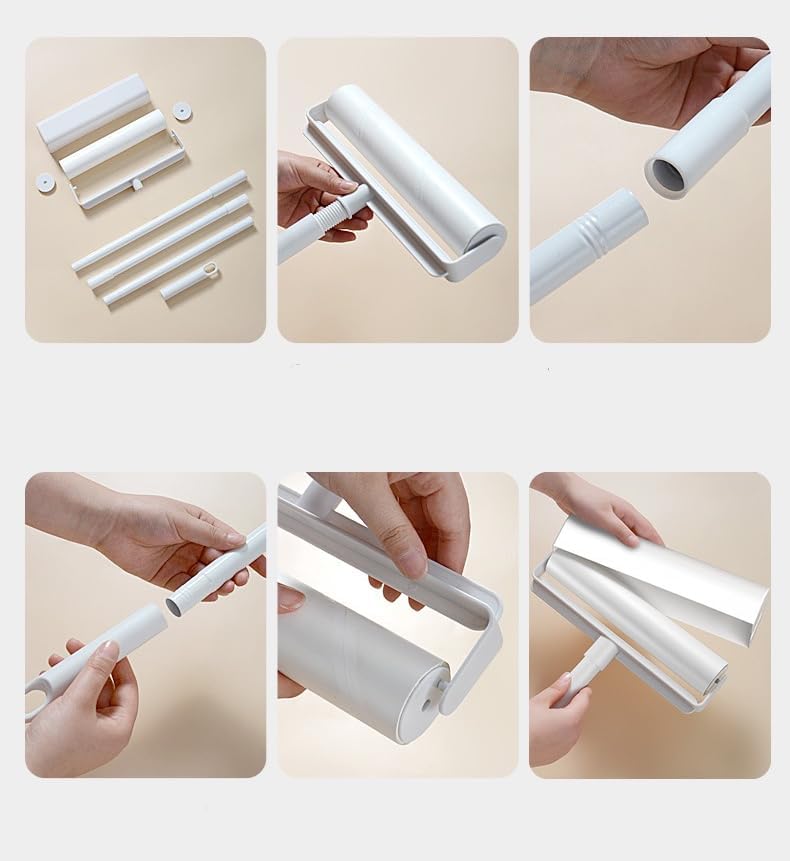 YHPDVI Lint Roller for Pet Hair – 9.45" Extra Wide Sticky Roller - Image 6