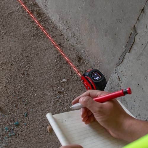 HAUTMEC 3-in-1 Laser Tape Measure, 197ft Digital Tape Measure & 16ft Measuring - Image 3