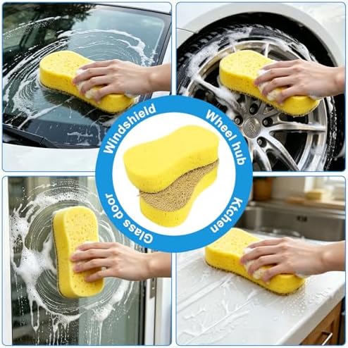 2Pack Large Car Wash Sponge - Image 6