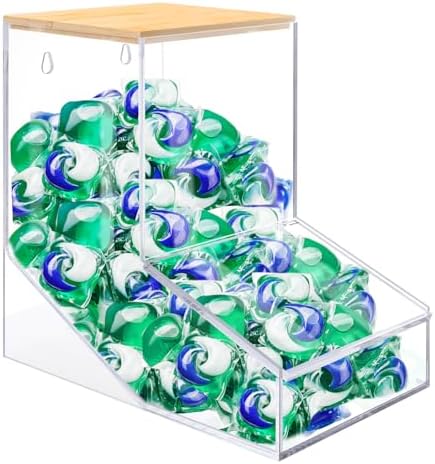 JYPS Laundry Box, Acrylic Dishwasher Pod Rack by JYPSPREMIUMPRODUCTFORYOU