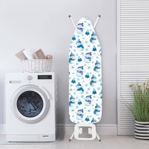 Snowman Ironing Board Cover Extra Thick Heavy Duty Padded 3 Layers, Christmas - Image 3