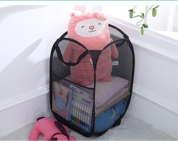 2 Laundry Baskets, pop-up Laundry Baskets, Foldable mesh Laundry Baskets… - Image 6