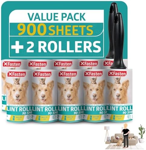 XFasten Lint Rollers for Pet Hair by XFasten