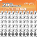 VNDUEEY 200 Pack Fridge Magnets Refrigerator Magnets, Strong Magnetic Clips by VNDUEEY