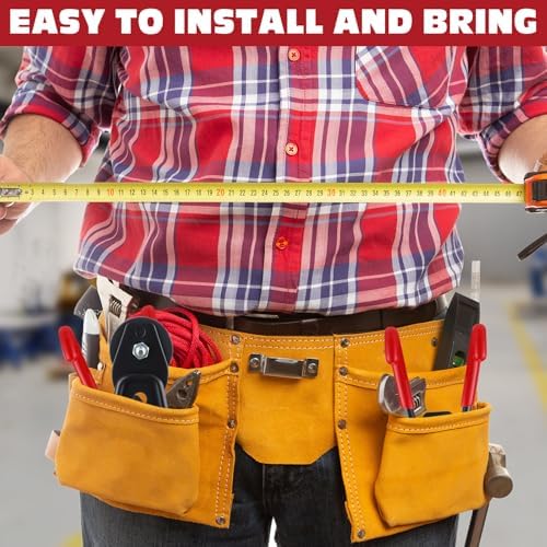 Landhoow 10 Pcs Large Magnetic Hooks Heavy Duty Garage Magnet Hooks Strong - Image 4