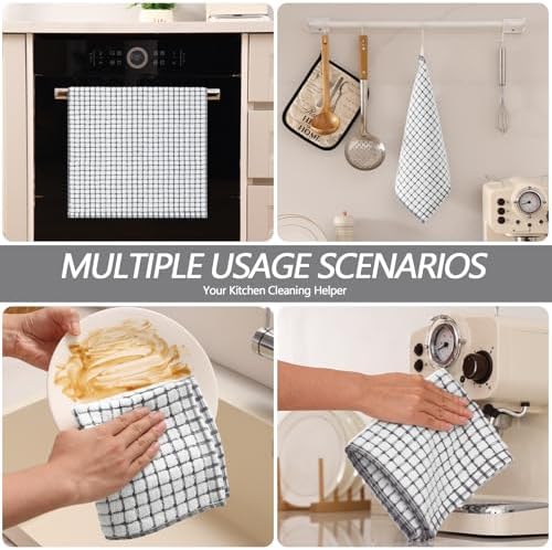 Homaxy Kitchen Towels and Dishcloths Set - Image 6