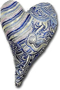 Handmade 4" Heart Shaped Sachet Pillow by CandiAndi