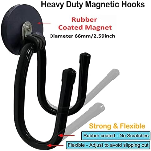 Pmsanzay 2 Pack Power Drill Tool Organizer Holder, Magnetic Tool Holders - Image 3