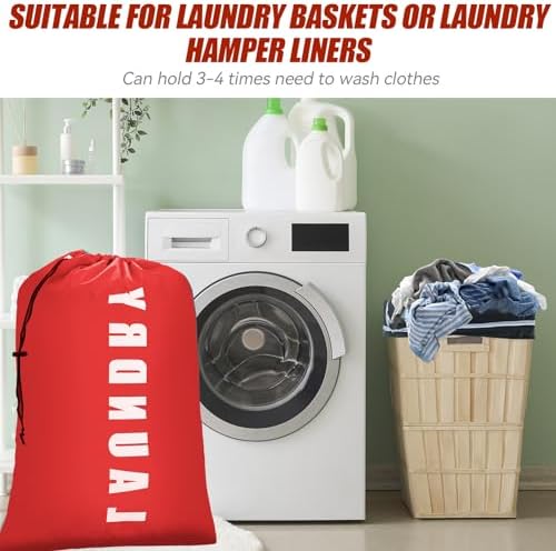 Isink Laundry Bag, 2 Pack Travel Laundry Bags - Image 5