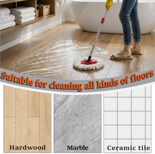 7+1 Spin Mop Heads Replacement Refill - Image 7