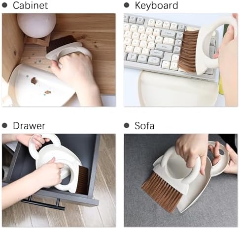 Mini Broom and Dustpan Set, Small Broom and Dustpan Set - Image 4