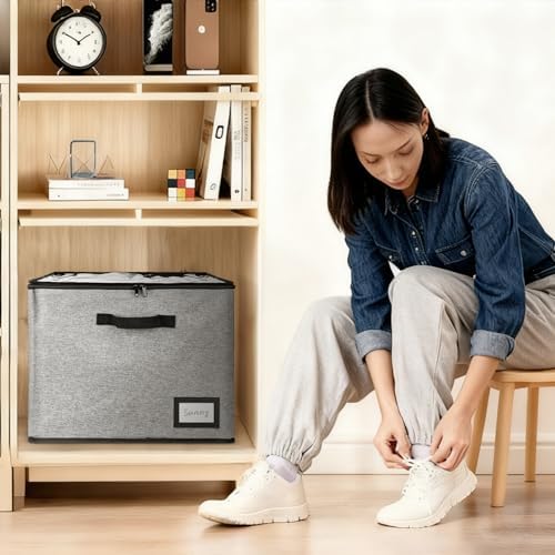 UPgraded Stackable Shoe Box Organizer - Image 5