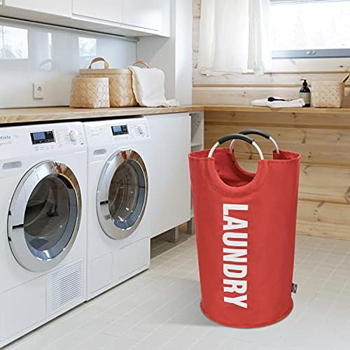 DOKEHOM 90L Large Laundry Basket Bag, Collapsible Tall Hamper - Image 7