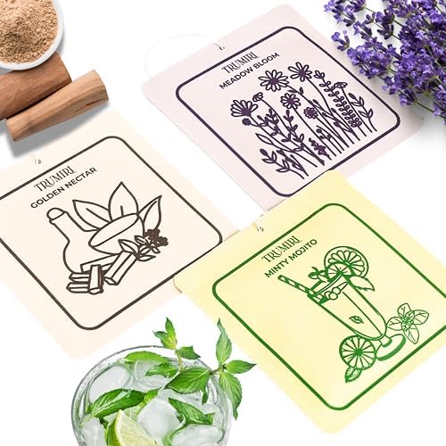 Scented Sachets for Drawer and Closet Freshener by TRUMIRI